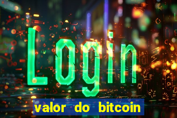 valor do bitcoin em 2020