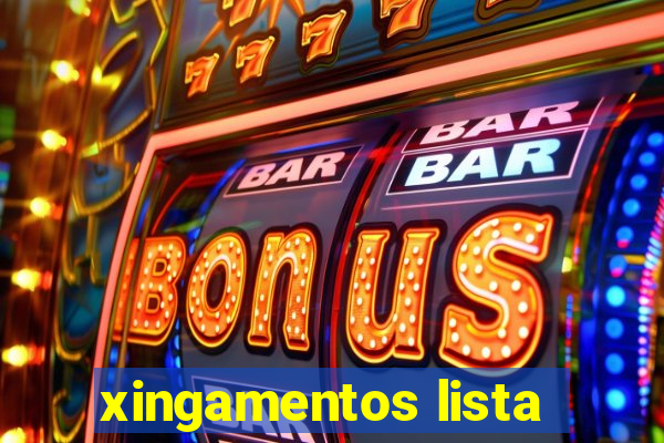 xingamentos lista