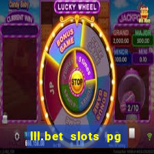 lll.bet slots pg online games