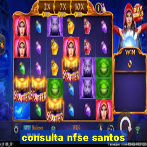 consulta nfse santos