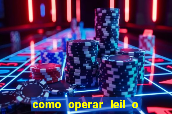 como operar leil o de abertura mini indice