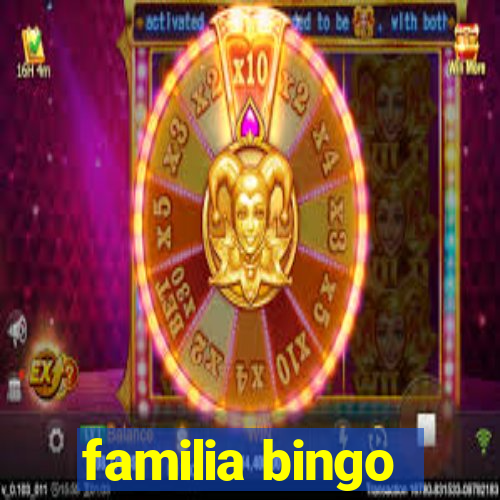 familia bingo