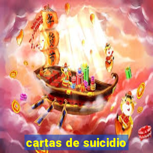 cartas de suicidio